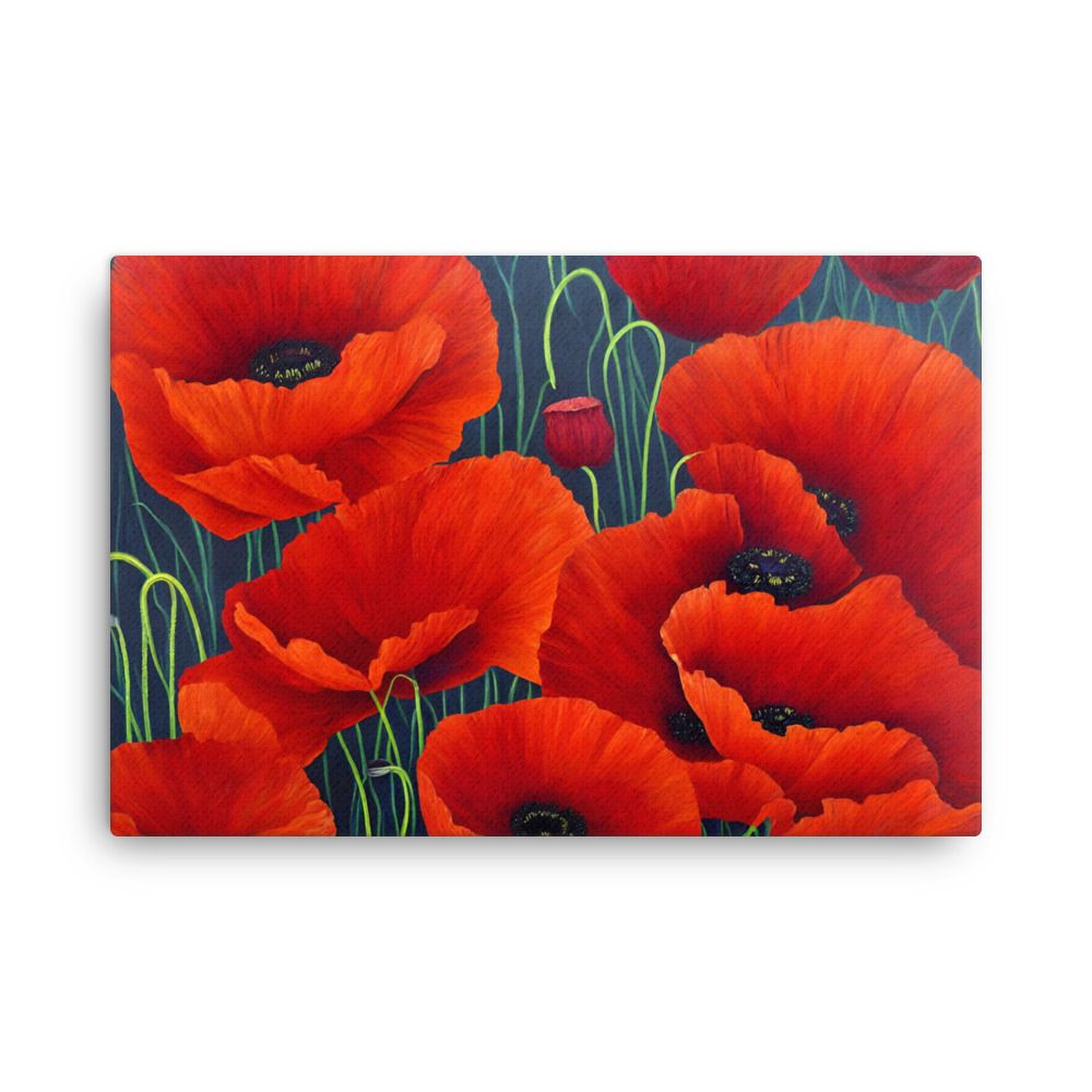 Iceland Poppies Thin canvas – Slo Design Group
